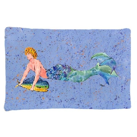 Carolines Treasures Carolines Treasures 8347PILLOWCASE 20.5 x 30 in. Merman Moisture Wicking Fabric Standard Pillow Case 8347PILLOWCASE